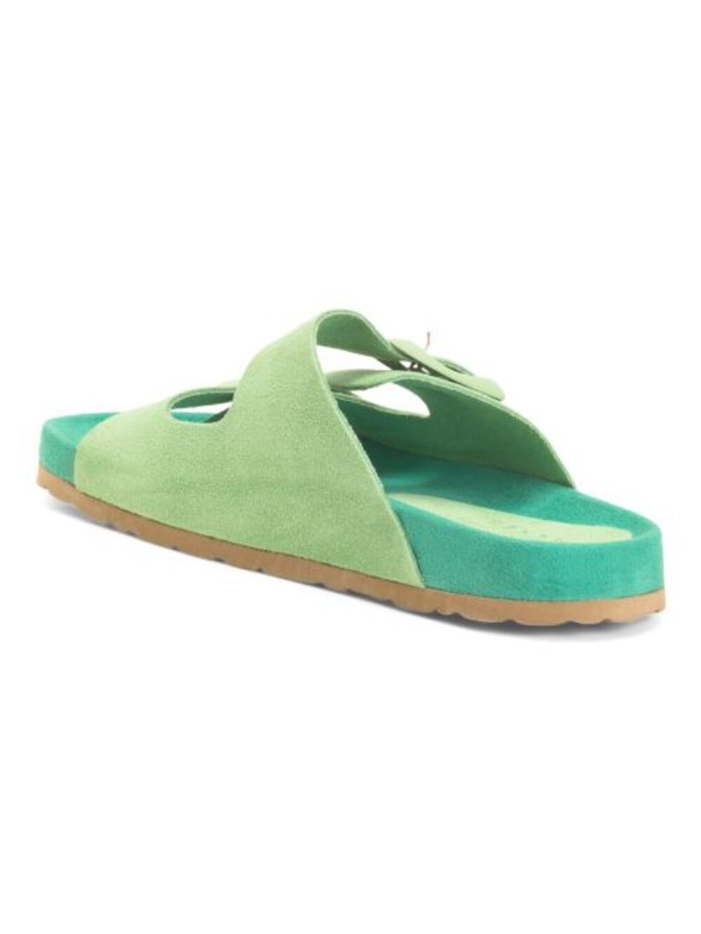 MANEBI Made In Italy Suede Sandals - Picture 2 of 4